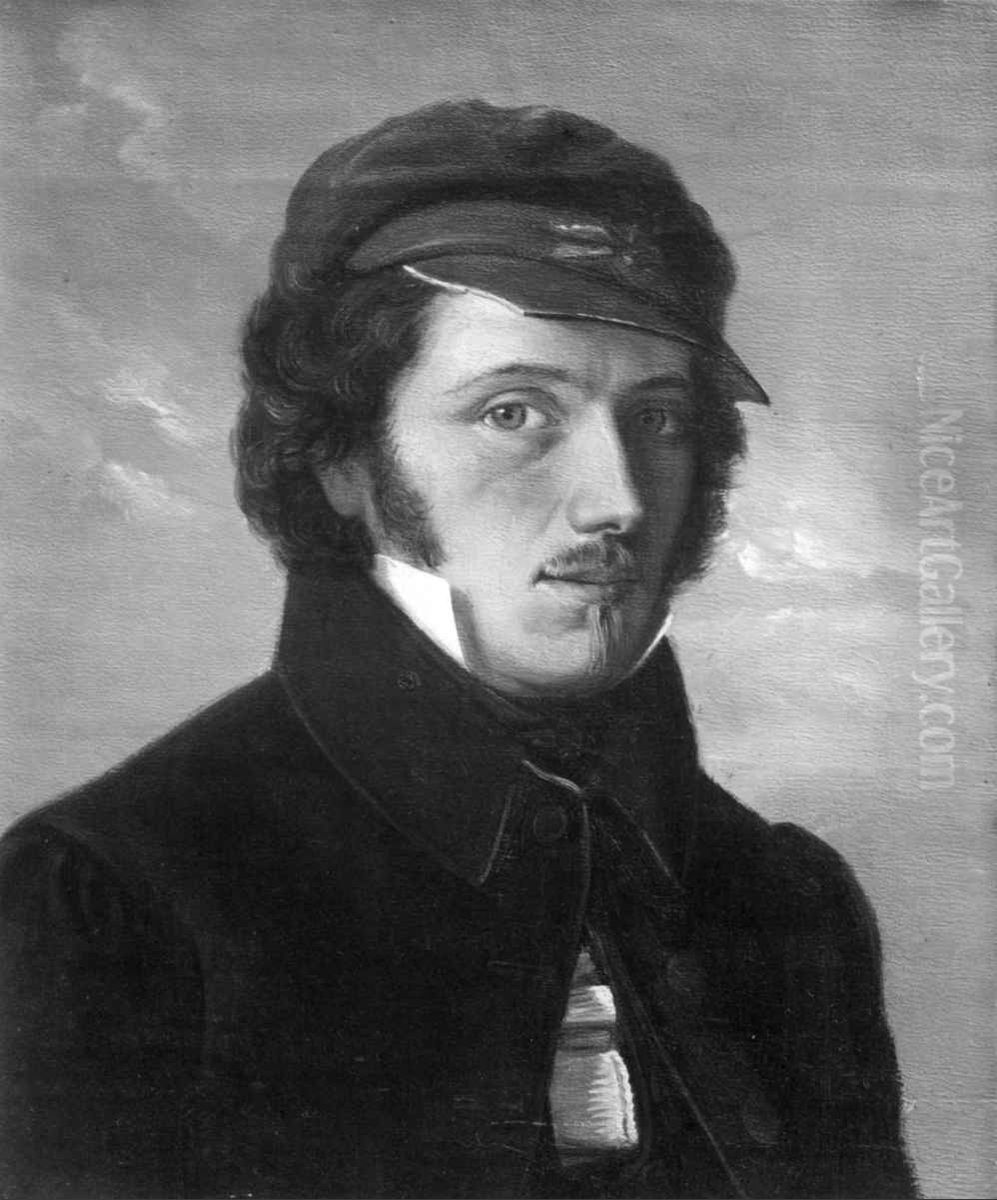 Hans Leganger Reusch Oil Painting by Hans Leganger Reusch