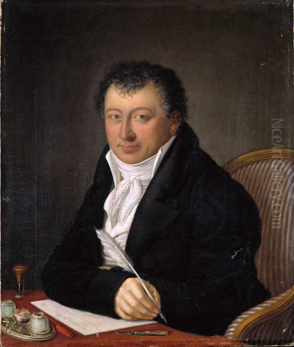 Portrait Oil Painting by Jacob Munch