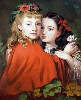 The Sisters (Painting) Oil Painting by James Collinson