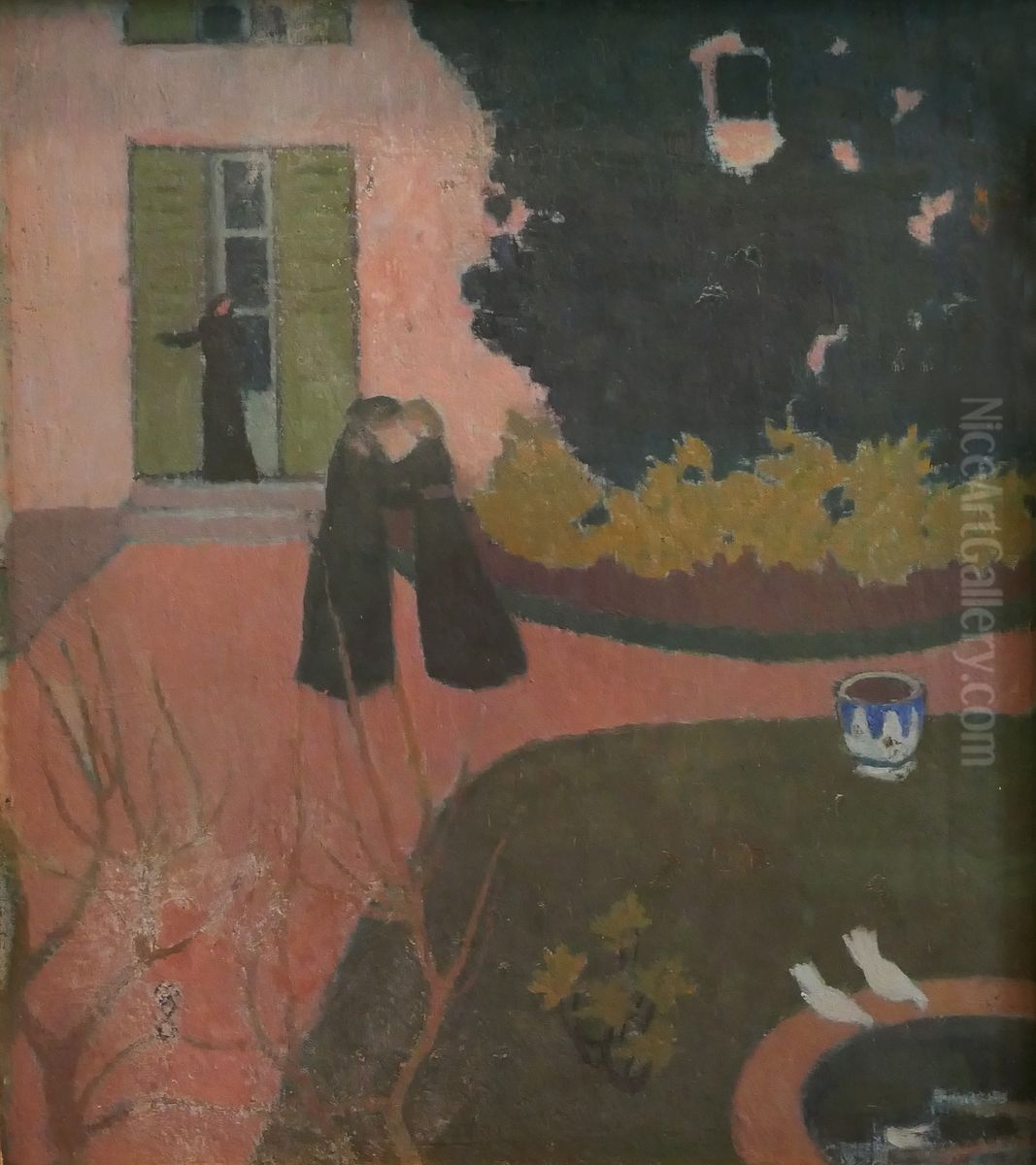 Encounter Oil Painting by Maurice Denis