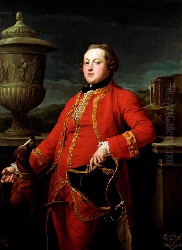Edward Howard (1744-1767) Oil Painting by Pompeo Batoni