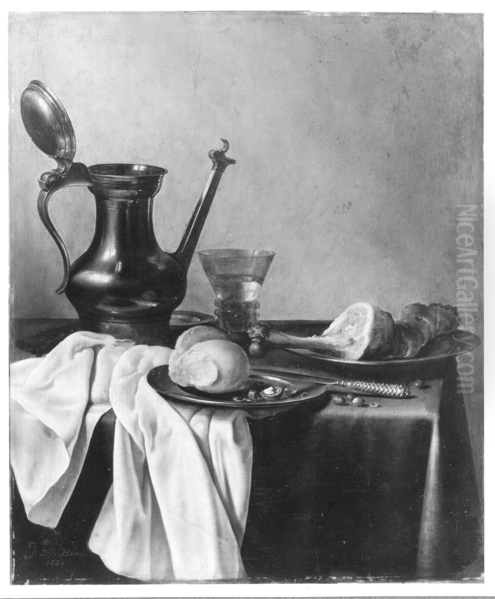 Breakfast. Oil Painting by Pieter Claesz