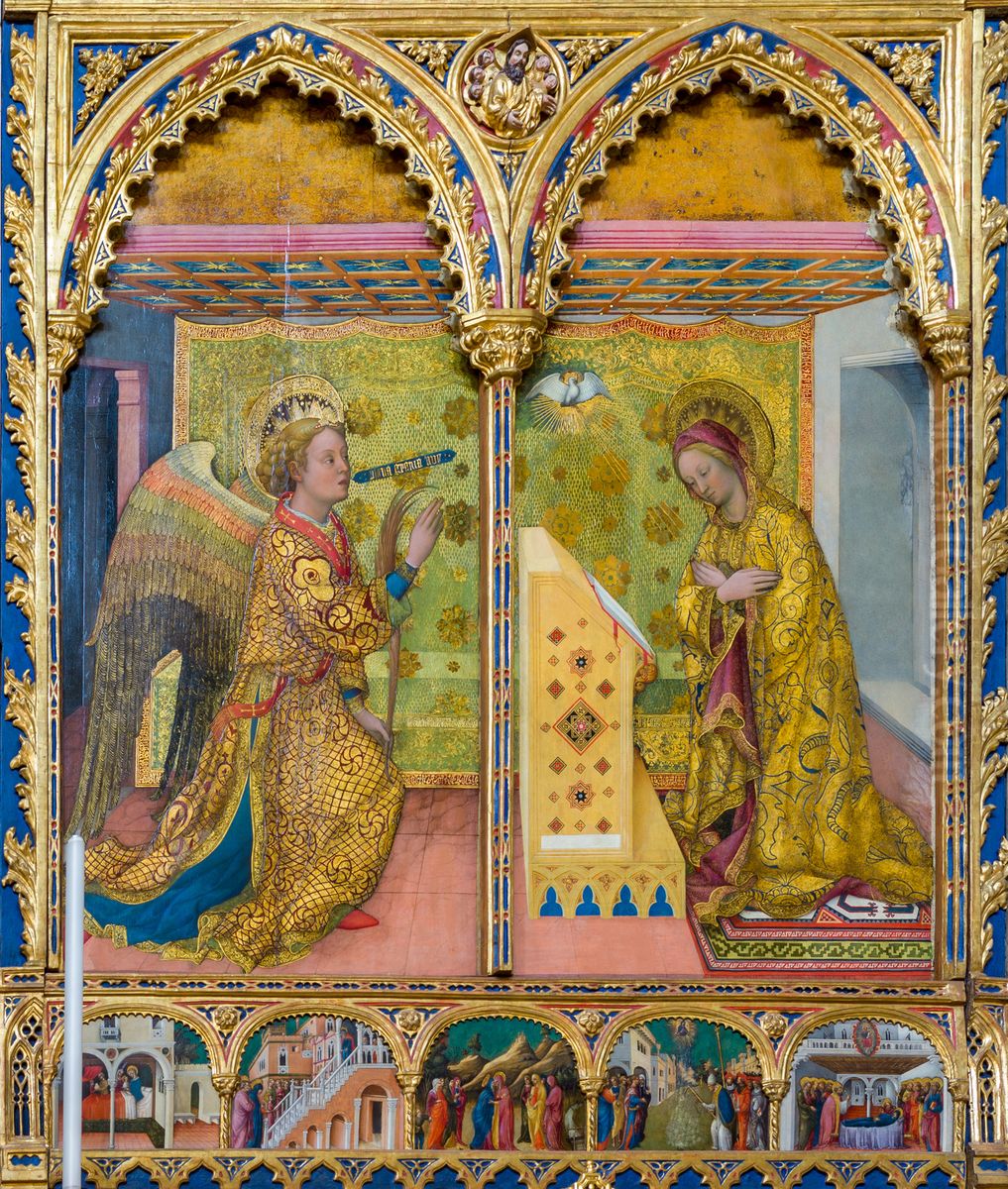 Annunciation Oil Painting by Jacopo Bellini
