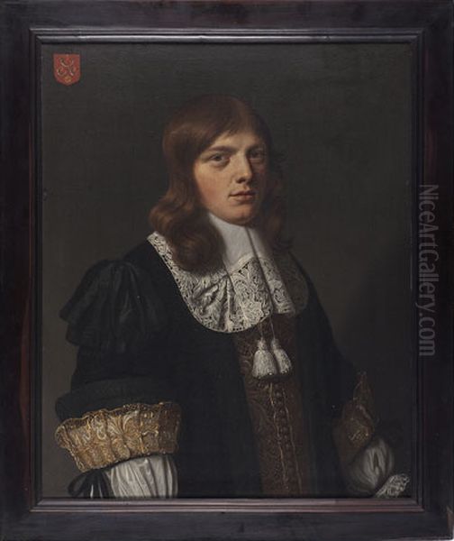 Nicolaas Couckebacker (1648-1709) Oil Painting by Cornelis De Man