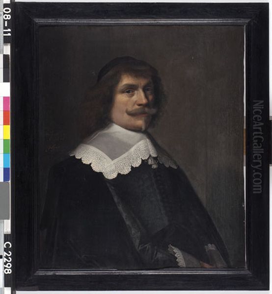 Nicolaes Couckebacker (1597-1671) Oil Painting by Jacob Willemsz Delff the Younger