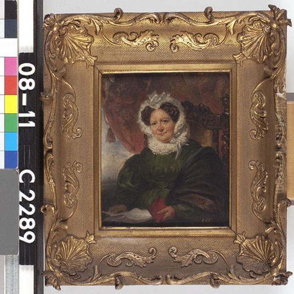 Abrahamina Cornelia Juynboll (1773-1836) Oil Painting by Cornelis Kruseman