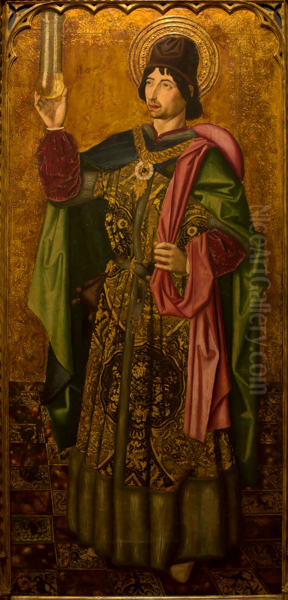 Saint Damian Oil Painting by Bartolome Bermejo