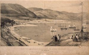 Part of Lambton Harbour, in Port Nicholson, New Zealand 1992-0035-768