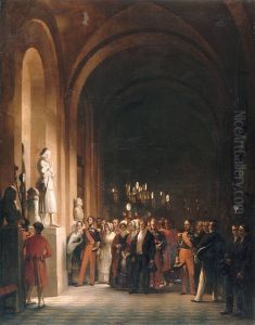Louis-Philippe and the royal family visit the Historic Galleries of Versailles