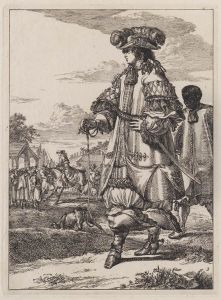 Figures a la mode, Captain with African Servant