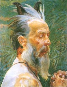 The head of a faun