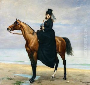 (Sophie Croizette, sister of Pauline, painter's wife.)