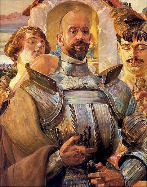 Polski Hektor Oil Painting by Jacek Malczewski