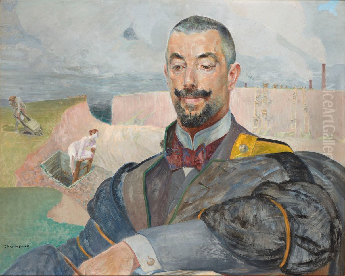 Portret Erazma Baracza. Oil Painting by Jacek Malczewski