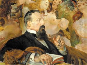 Portrait of Edward Aleksander Raczynski.