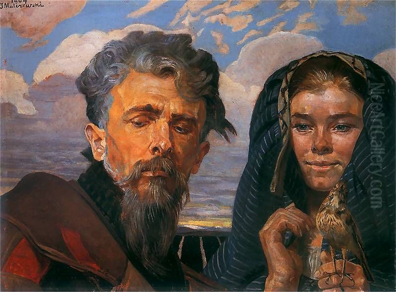 Moja piesn Oil Painting by Jacek Malczewski
