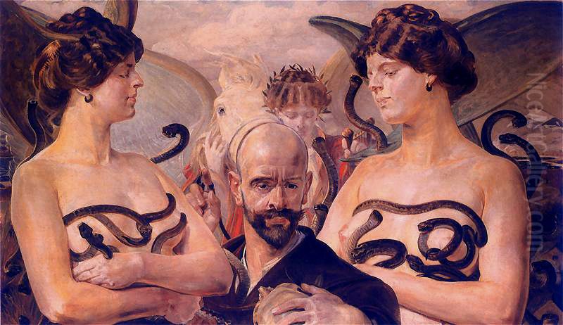 Finis Poloniae Oil Painting by Jacek Malczewski