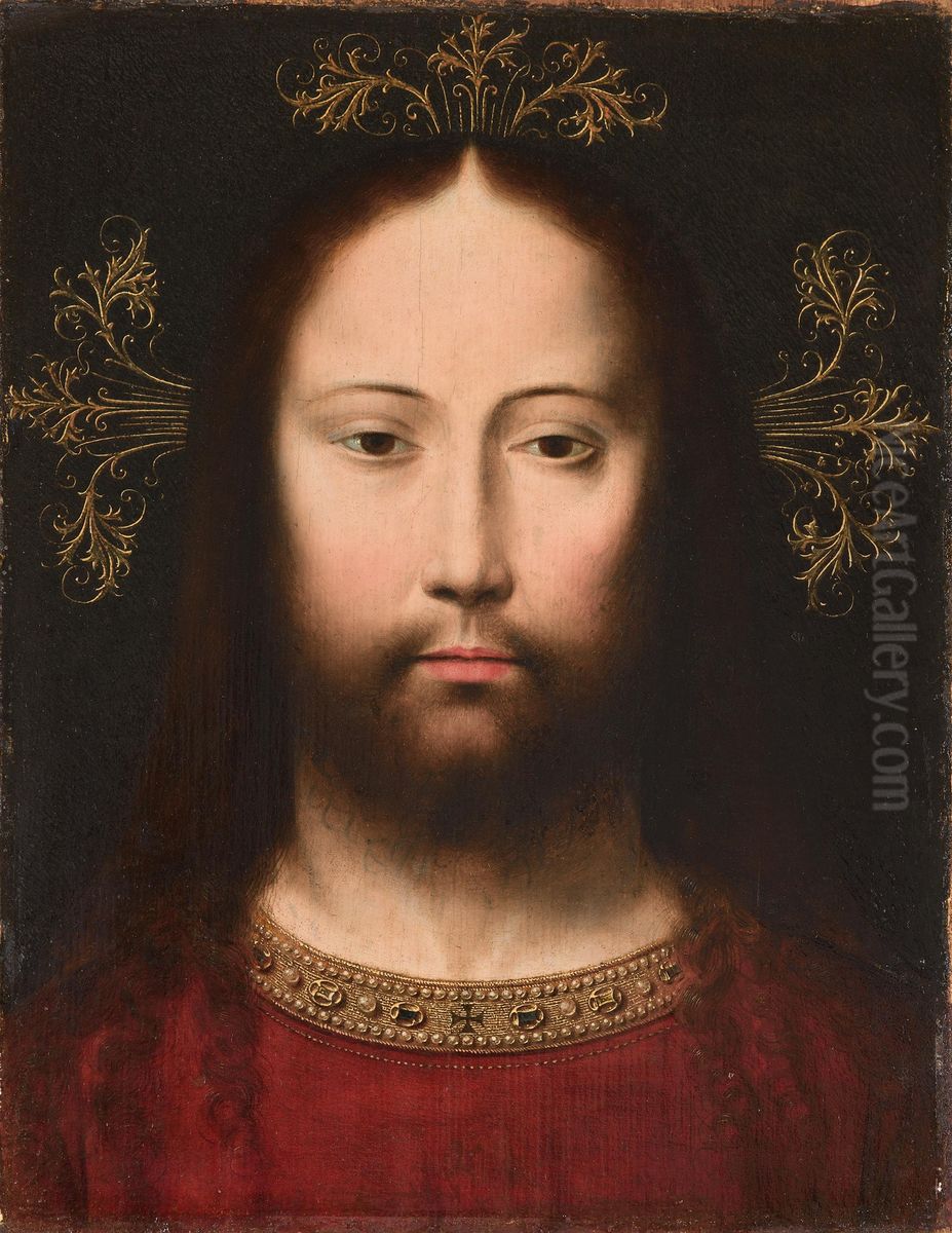Christ Oil Painting by Gerard David