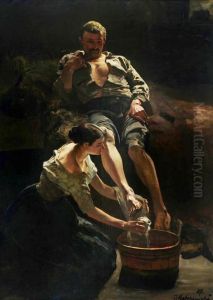 Washing of feet