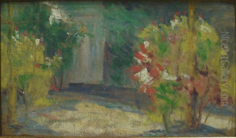 Alameda Oil Painting by Eliseu Visconti