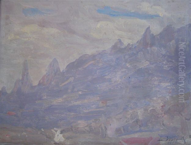 Serra de Teresopolis Oil Painting by Eliseu Visconti