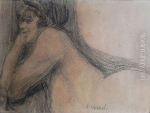 Mulher de brucos