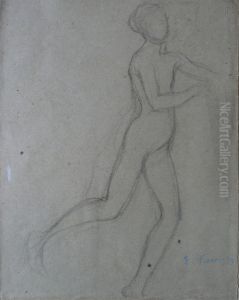 Nu feminino em movimento