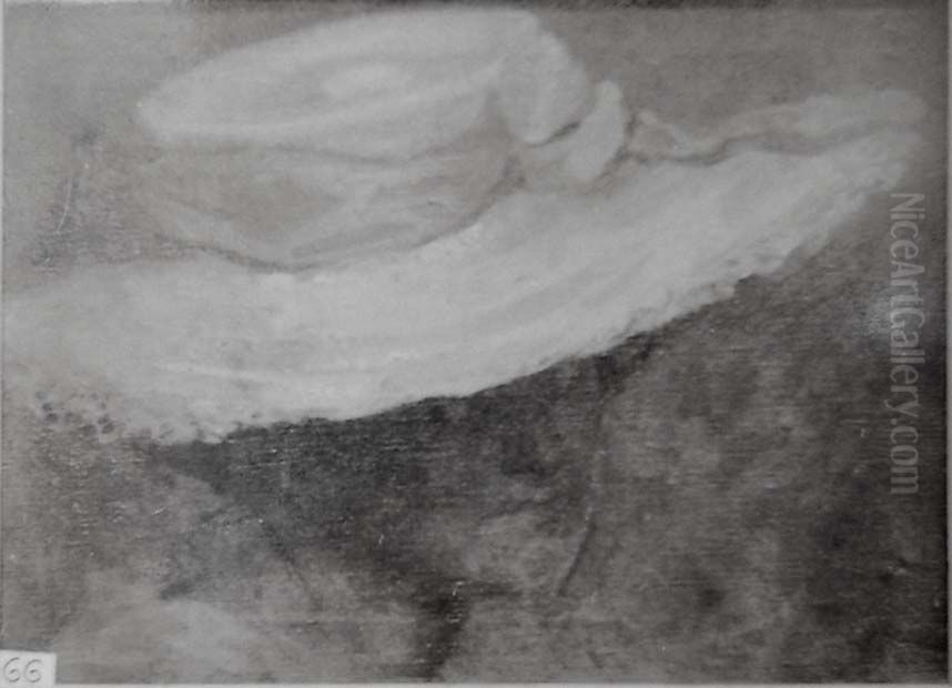 Chapeu branco Oil Painting by Eliseu Visconti