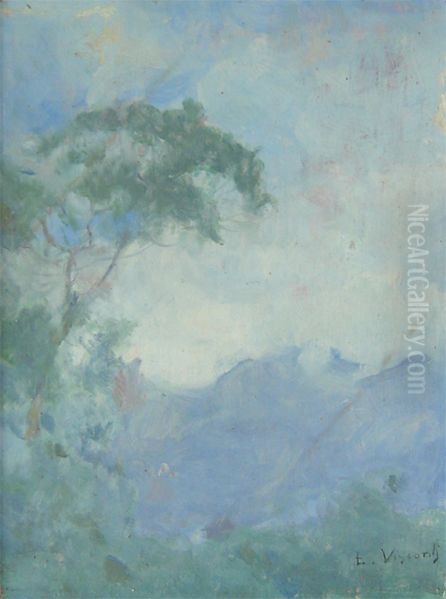 Horizonte em Teresopolis Oil Painting by Eliseu Visconti
