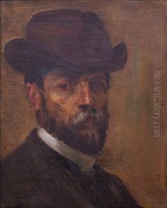 Autorretrato com chapeu c.1913