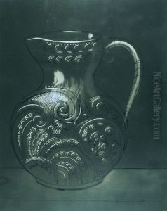 Vaso de cristal ou vidro - Estudo para vaso