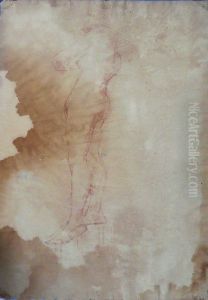 Nu feminino - verso da obra D478