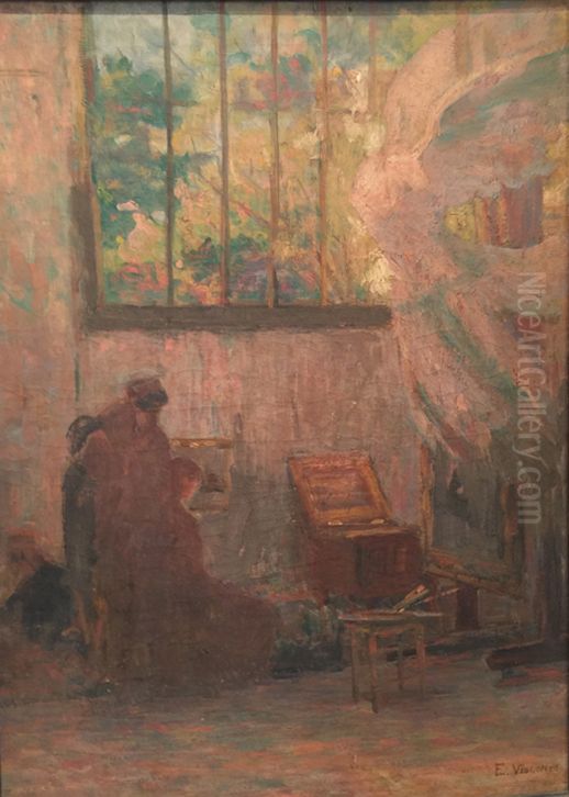 Vitoria de Samotracia - Estudo Oil Painting by Eliseu Visconti