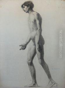Nu masculino de lado