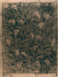 Flores - Estudo para papel de parede