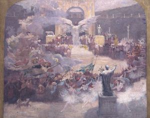 A influencia das Artes sobre a Civilizacao - Estudo para o pano de boca do Theatro Municipal do Rio de Janeiro