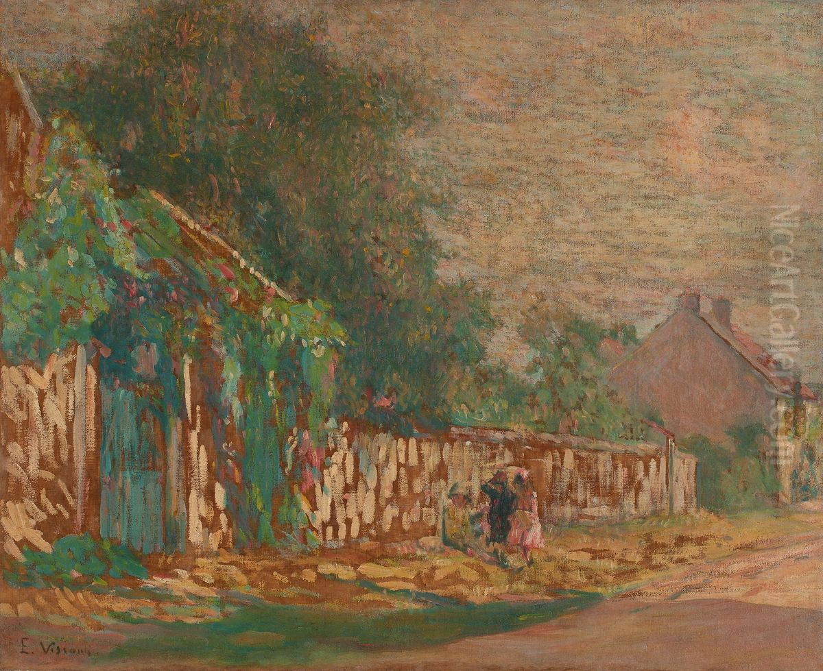 Flores da rua Oil Painting by Eliseu Visconti