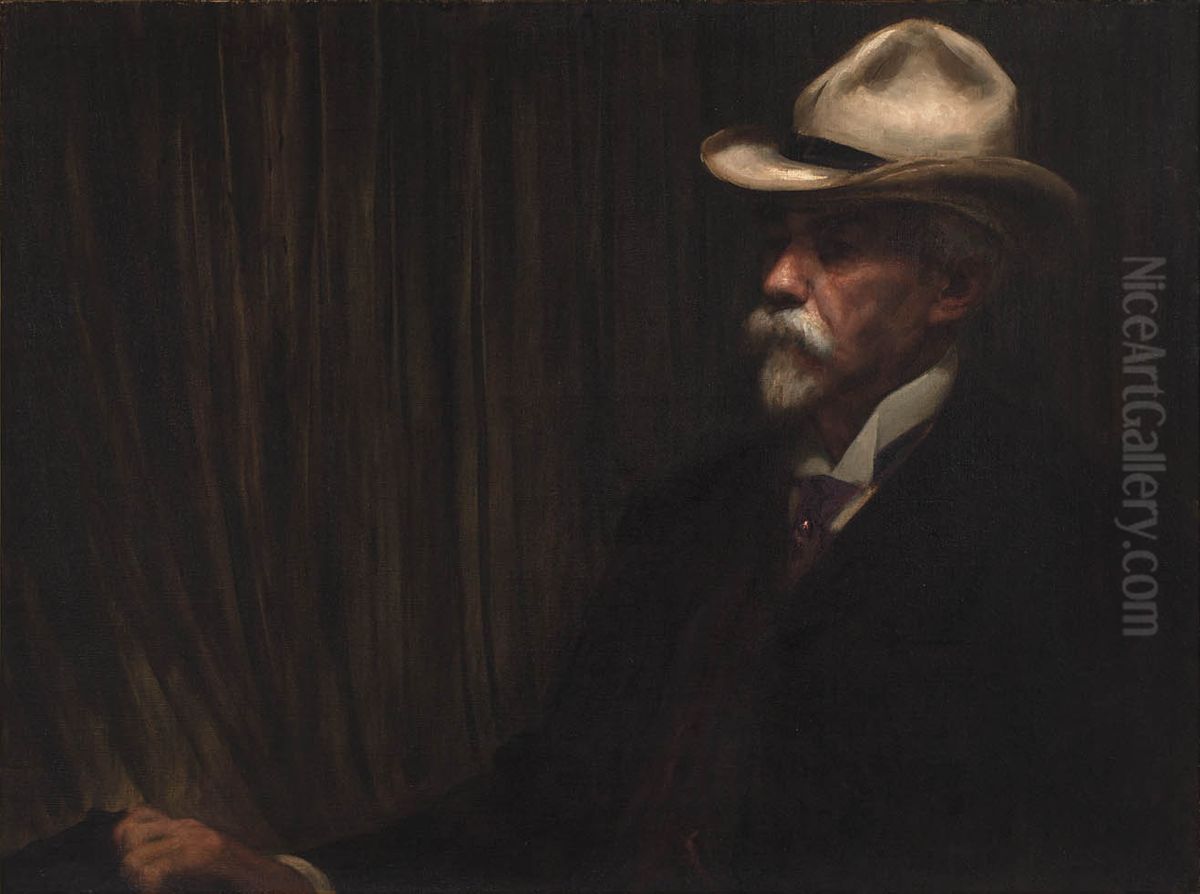 Portrait of the mayor Pereira Passos Oil Painting by Eliseu Visconti