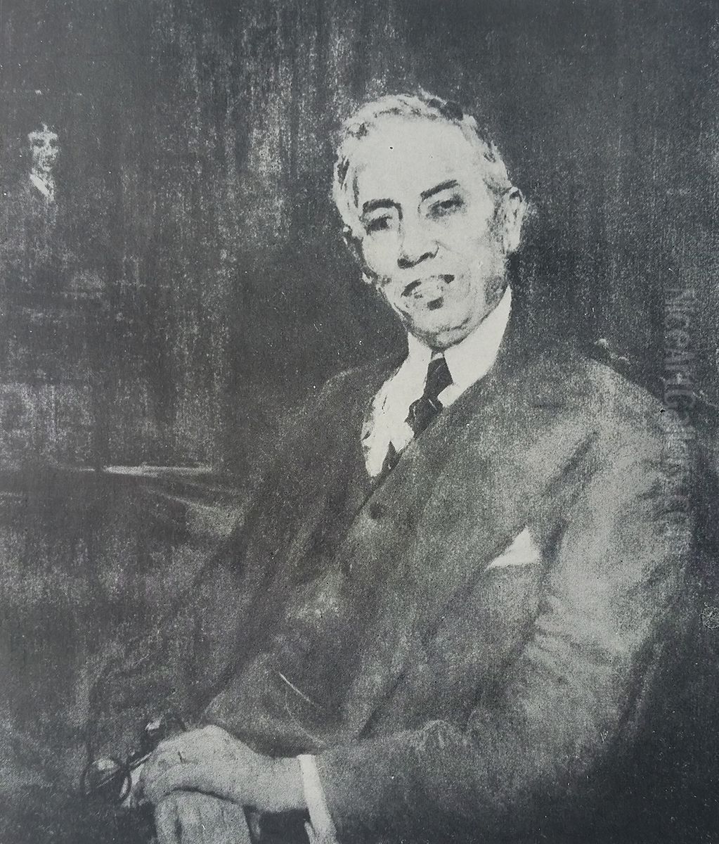 Retrato de Jorge Souza Freitas Oil Painting by Eliseu Visconti