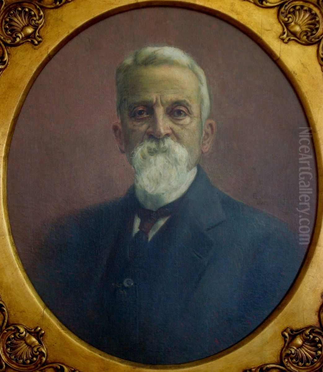 Retrato de Ernesto Candido Gomes Oil Painting by Eliseu Visconti