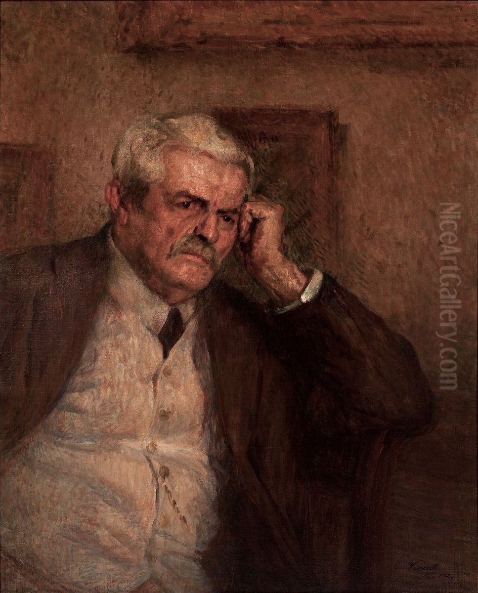 Meu irmao Afonso Oil Painting by Eliseu Visconti