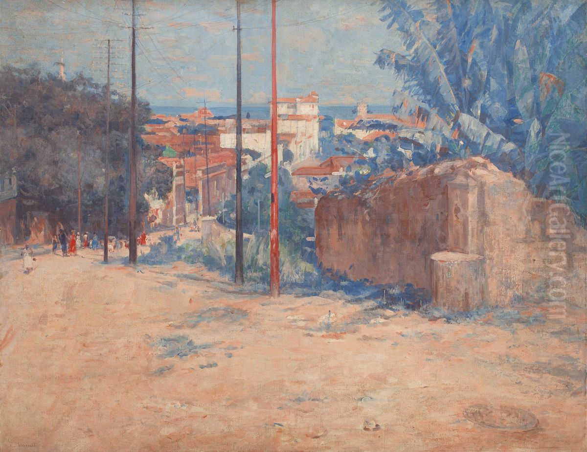 Ladeira dos Tabajaras Oil Painting by Eliseu Visconti