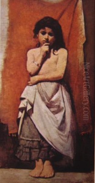 A caboclinha Oil Painting by Eliseu Visconti