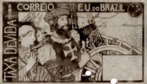 Taxa devida - Terra - Projeto para selo integrante da colecao vencedora do concurso dos Correios de 1904