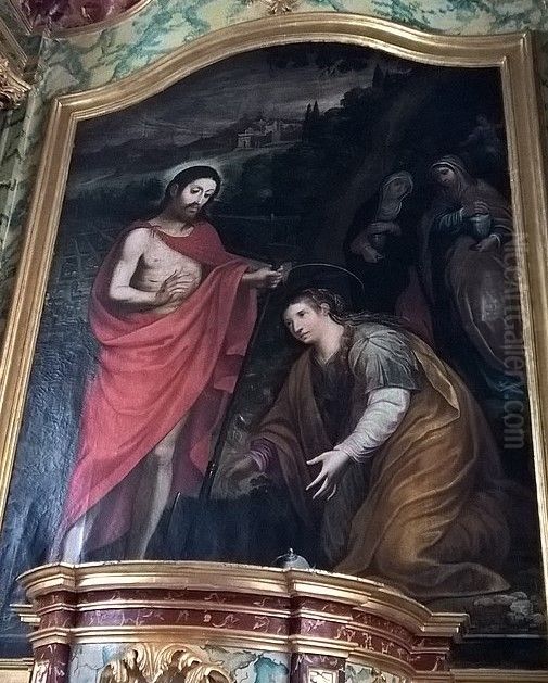 Noli me tangere Oil Painting by Martim Conrado