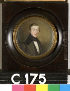 Portretminiatuur van Nicolaas van Taack Tra Kranen