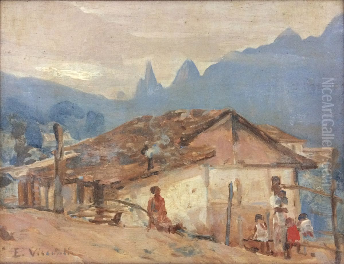 Paisagem de Teresopolis Oil Painting by Eliseu Visconti
