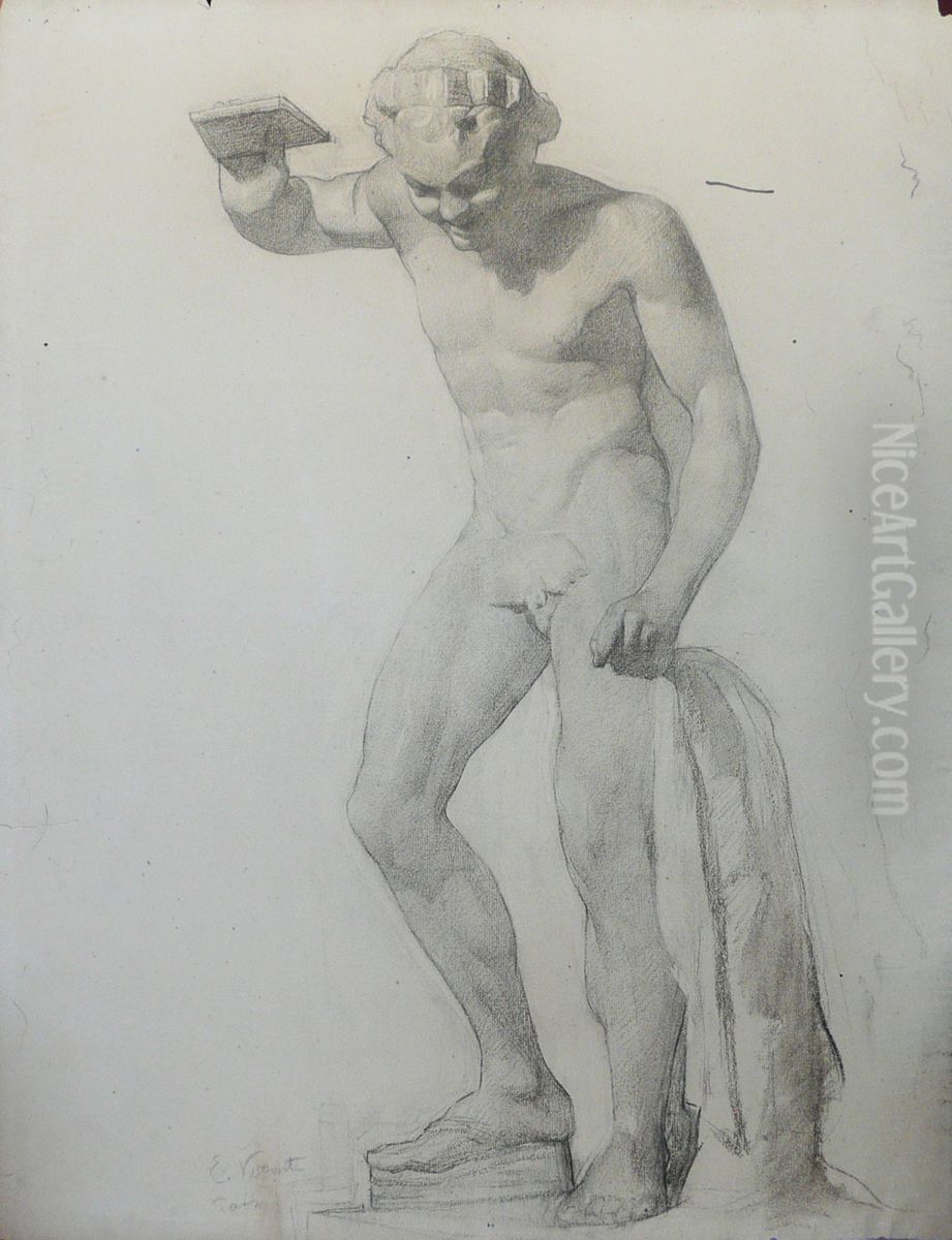 Escultura Oil Painting by Eliseu Visconti