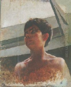 Head of a young man