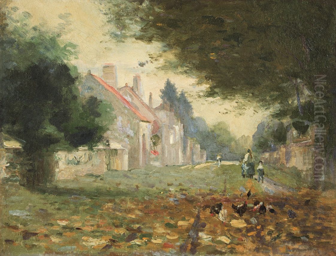 Saint Hubert Oil Painting by Eliseu Visconti